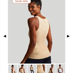 Women's Beige Shapewear Tank Top